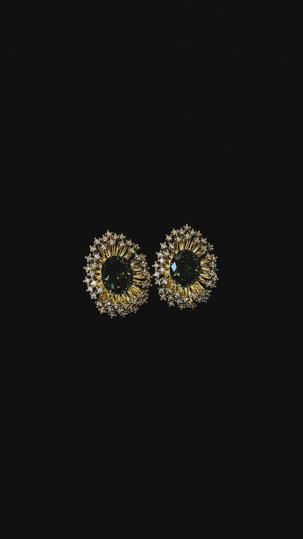 Olive Green Earrings